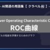 ROC曲線（Receiver Operating Characteristic Curve）とは？-AI関連の用語集【クラベルAI】-